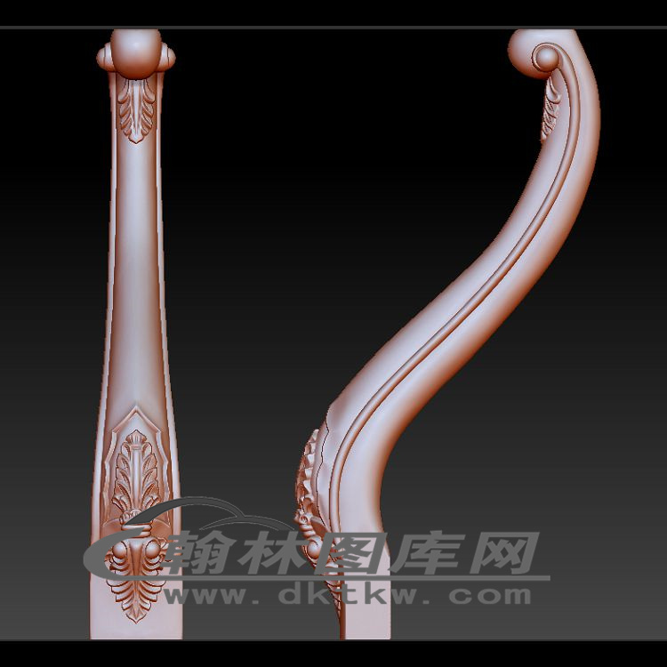 餐台脚立体圆雕图（OMG-525）展示