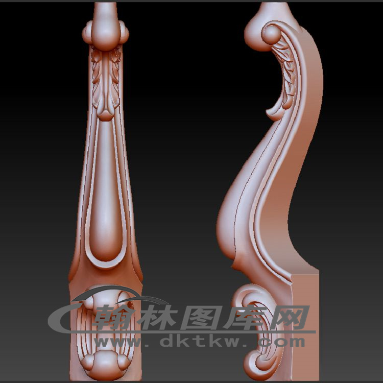长几脚立体圆雕图（OMG-381）展示