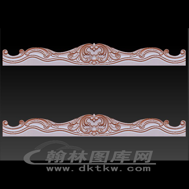 长裙板立体圆雕图（OMG-516）展示