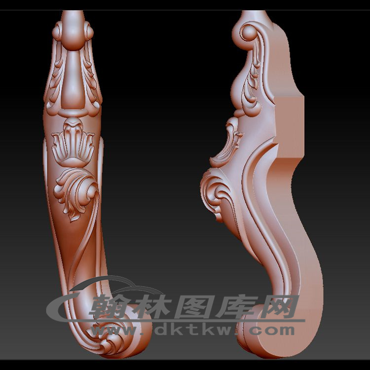 二人沙发立体圆雕图（OMG-613）展示