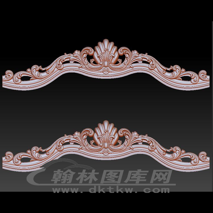 三人沙发靠头立体圆雕图（OMG-566）展示