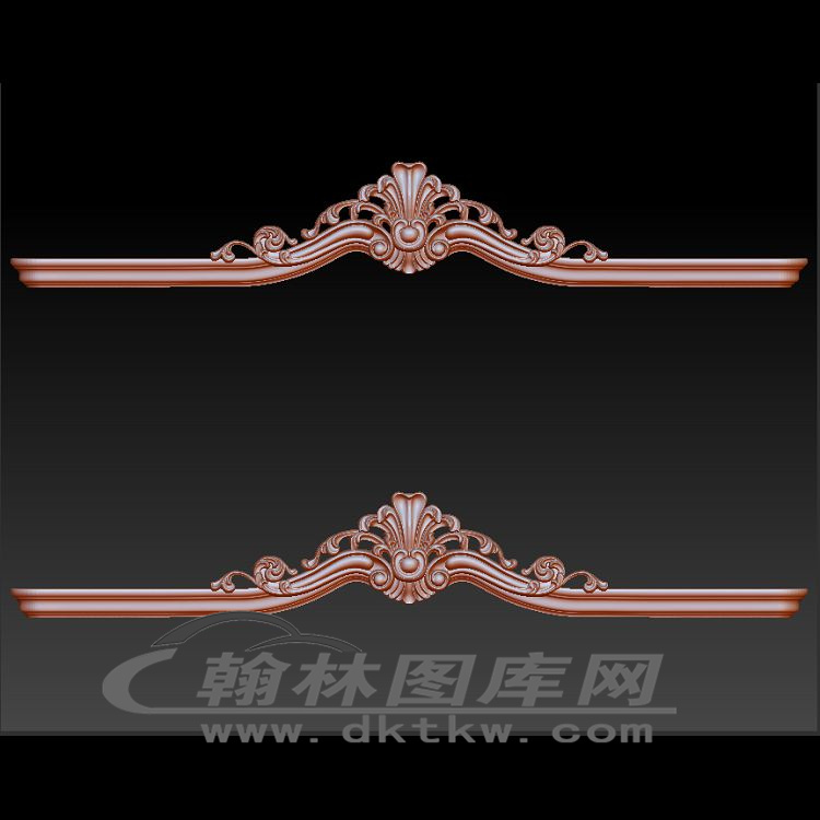 四门衣柜立体圆雕图（OMG-683）展示