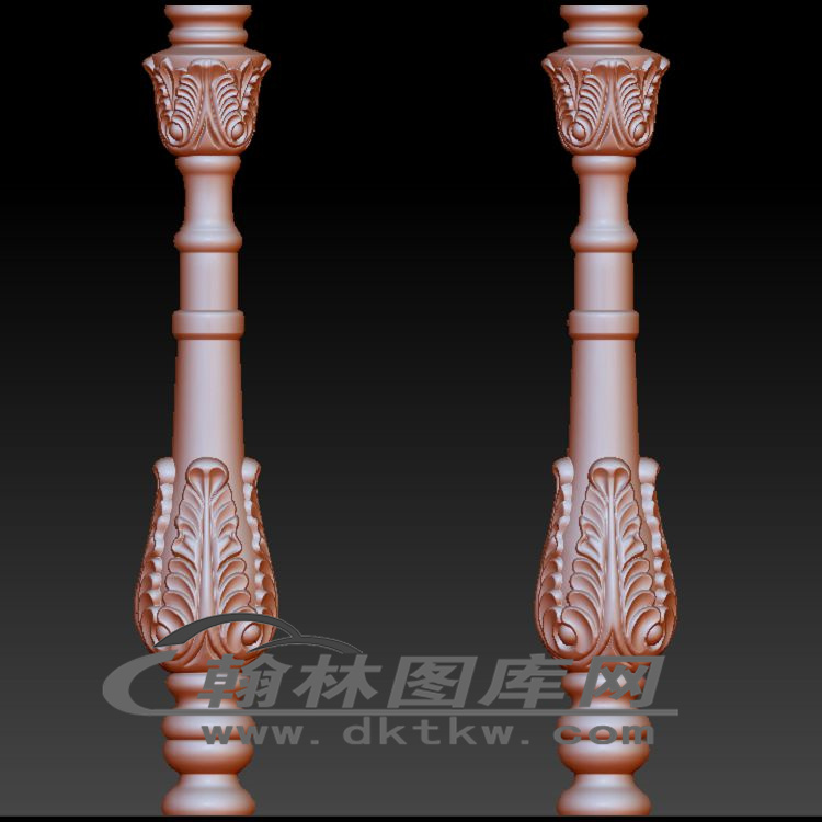 柱子立体圆雕图（OMG-603）展示