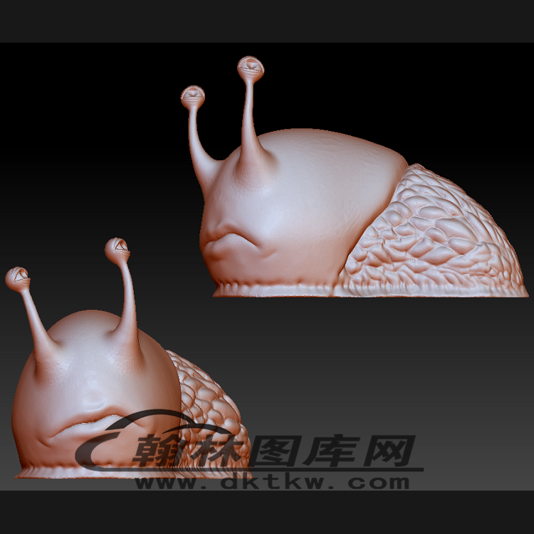 鼻涕虫立体圆雕图（BLG-522）展示