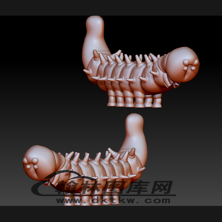 毛毛虫立体圆雕图（BLG-525）展示