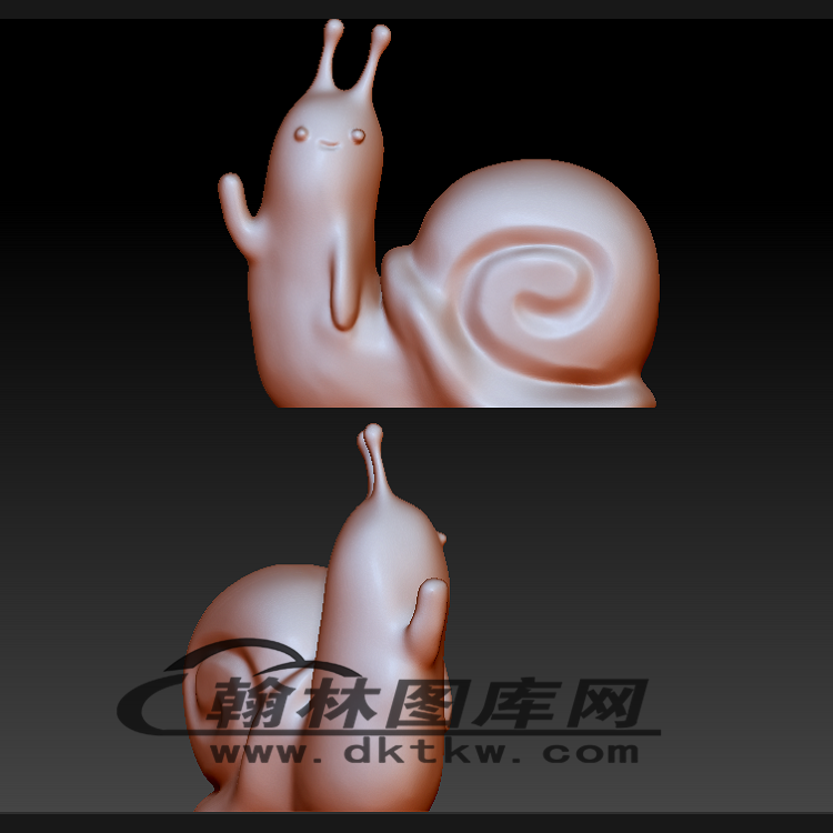 蜗牛立体圆雕图（BLG-506）展示