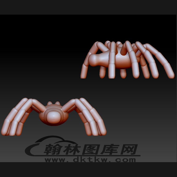 蜘蛛立体圆雕图（BLG-477）展示