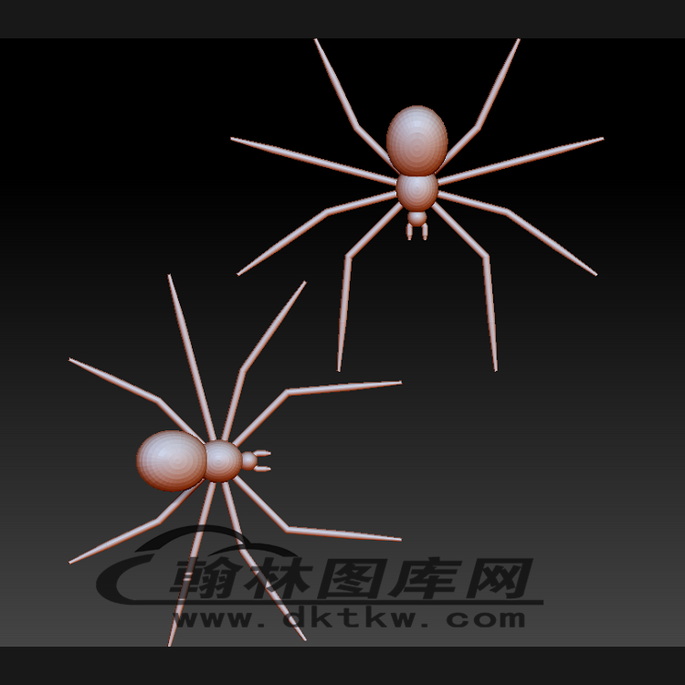 蜘蛛立体圆雕图（BLG-479）展示
