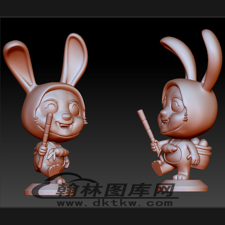 英雄联盟兔子立体圆雕图（BLG-264）展示