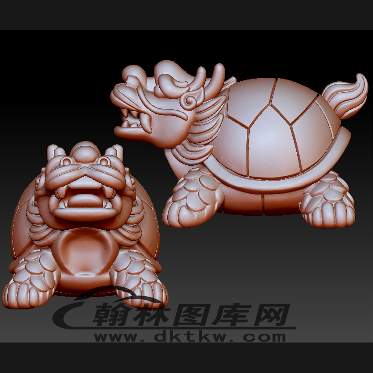 龙龟立体圆雕图（BLG-235）展示