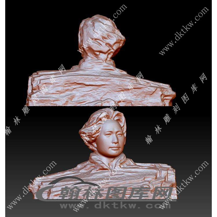 毛泽东雕像立体圆雕图（YDS-851）.jpg
