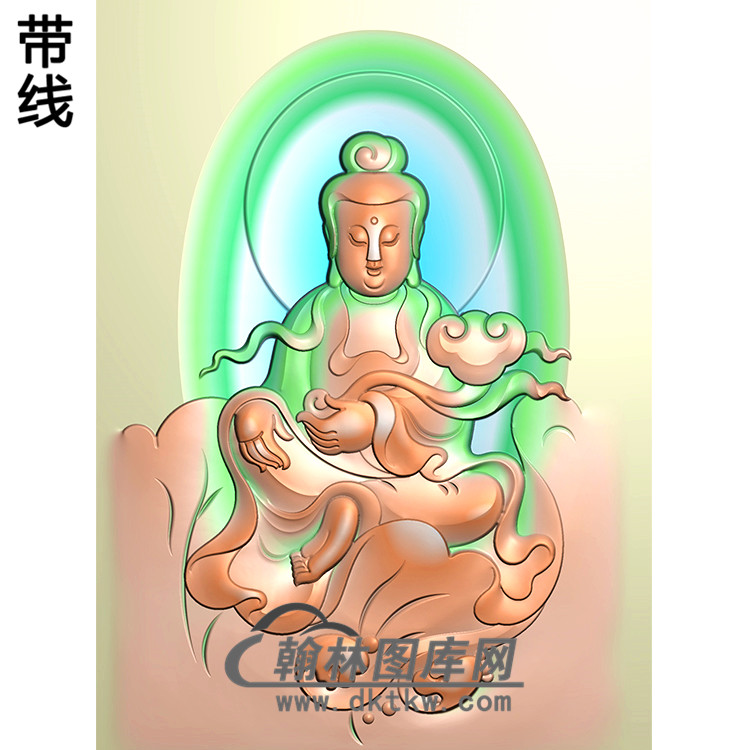 式观音菩萨精品挂件（ZGY-277).jpg
