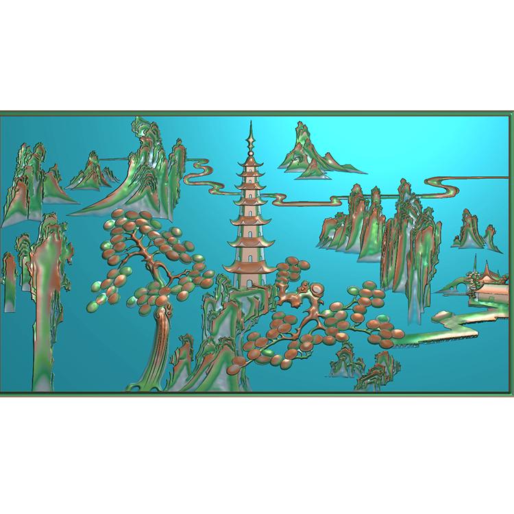 SSJZ-278山水树木塔.jpg