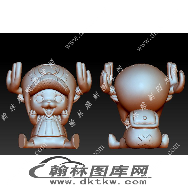 海贼王-乔巴立体圆雕图（YDS-617）.jpg