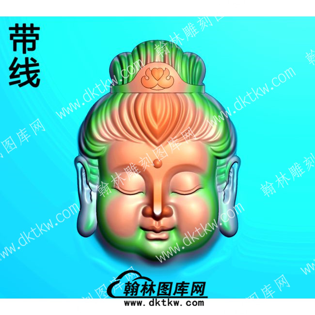 人物专区 观音佛 观音头(ZSJD-0125).jpg