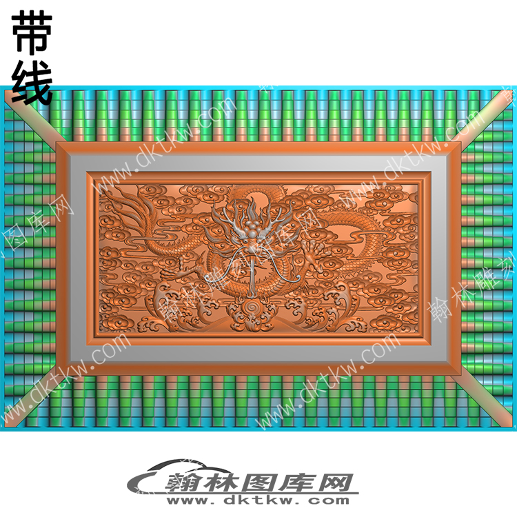 中式精雕图 行业精雕图骨灰盒盖制作(ZSJD-0536).jpg