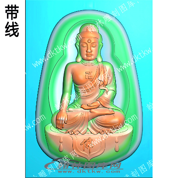 八大守护神火焰 阿弥陀佛带线(SHS-006).jpg