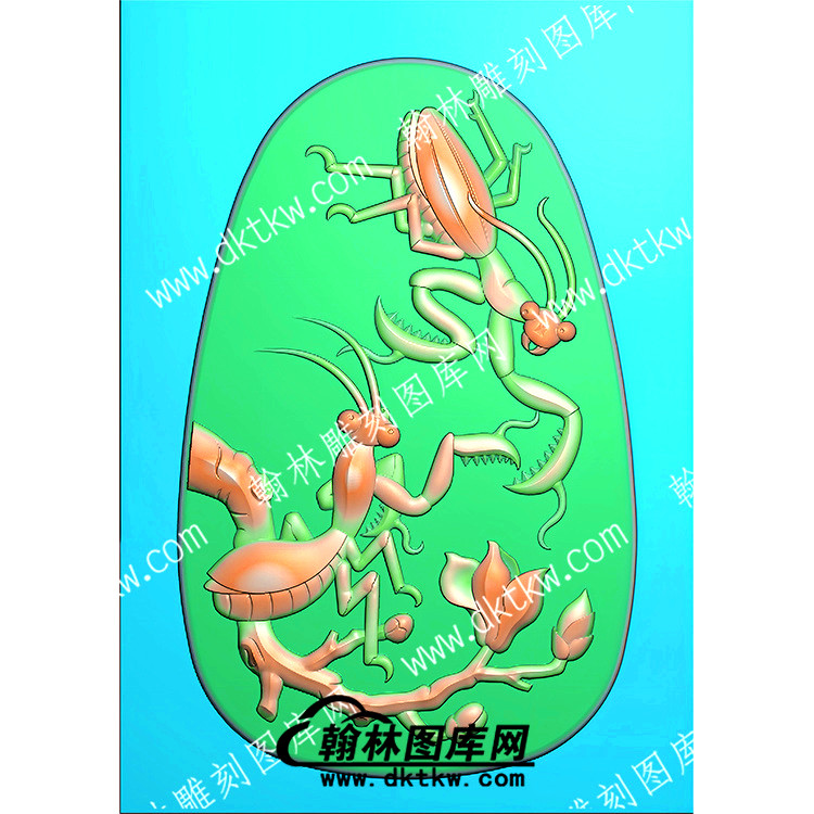 螳螂金玉满堂（QTG-146）.jpg