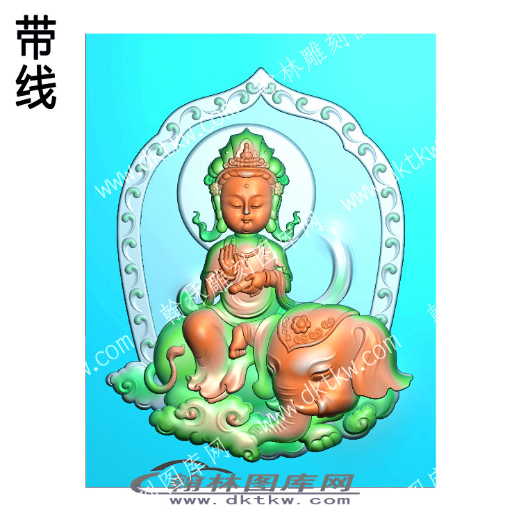 萌版八大守护神_普贤菩萨带线(SHS-076).jpg