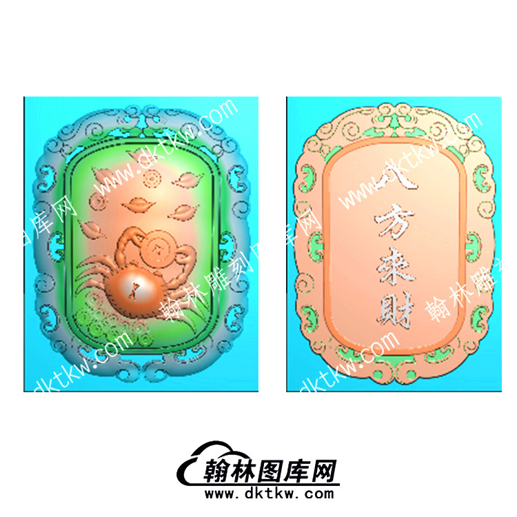 螃蟹八方来财带线（QTG-167）.jpg