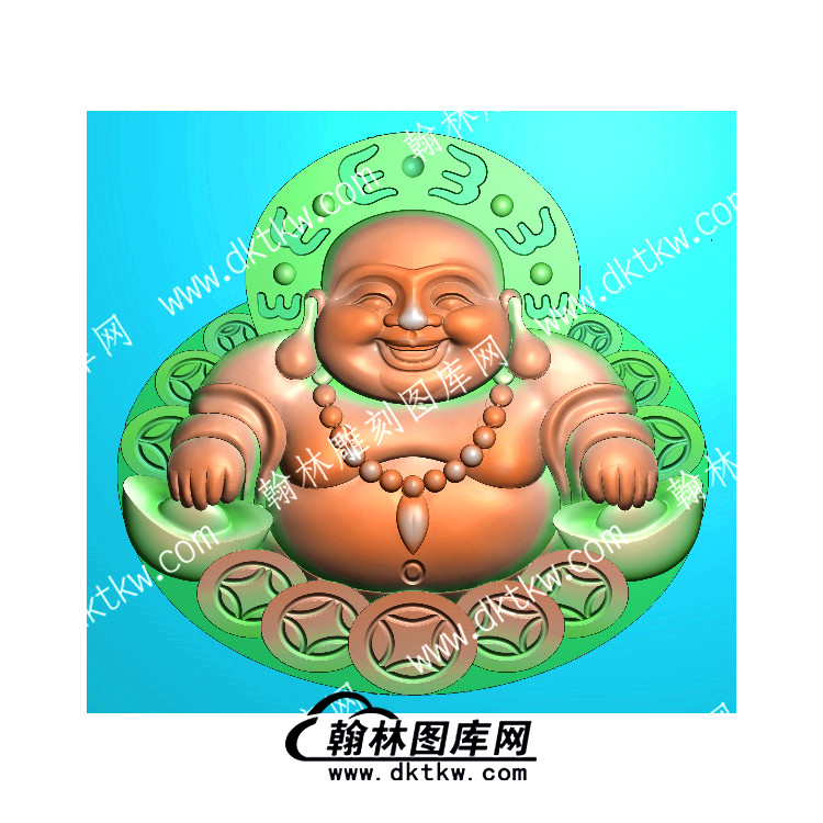 大肚弥勒佛钱佛(MLF-197).jpg