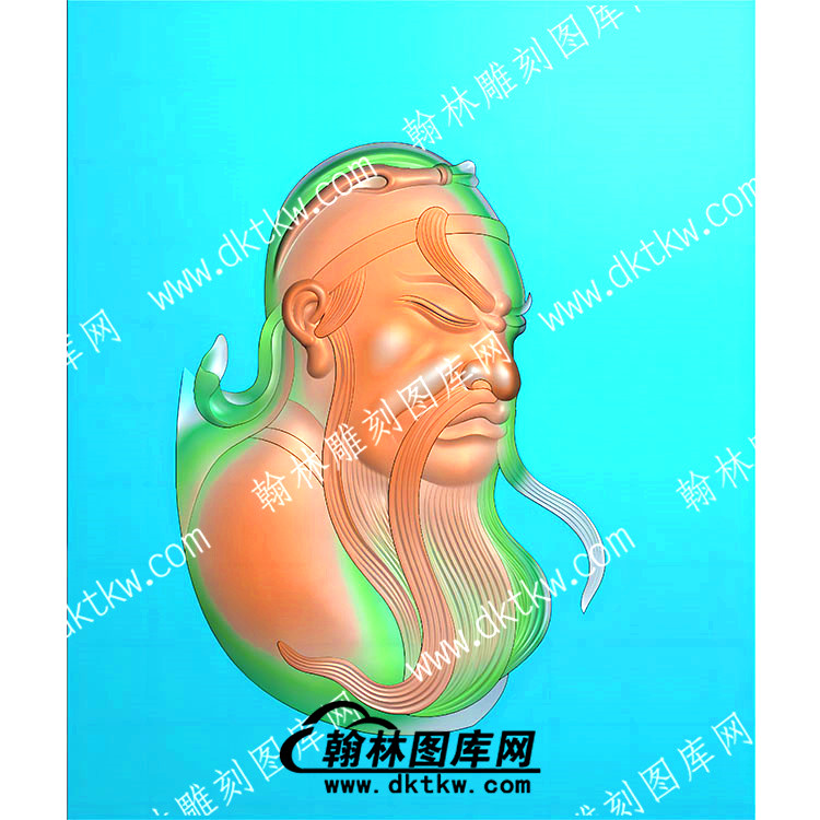 玉雕关公头挂件(GG-084).jpg