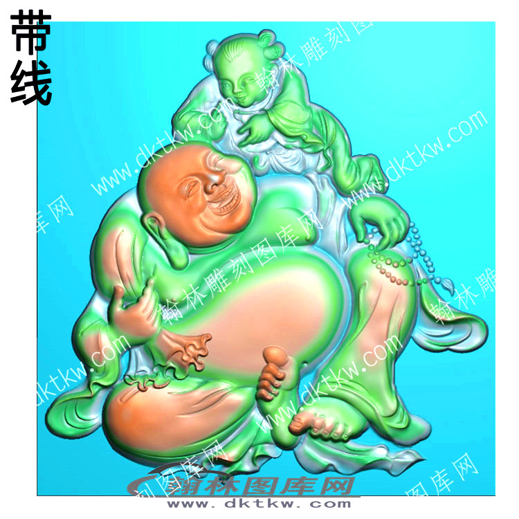 童子闹弥勒佛带线2(MLF-217).jpg