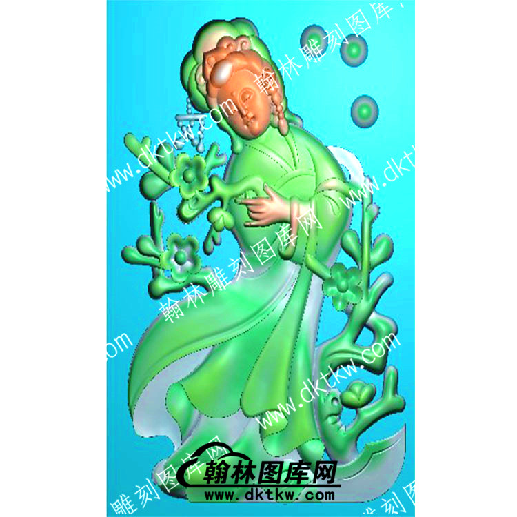 仕女梅花（QTG-296）.jpg