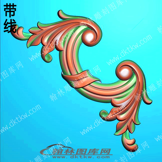 家具部件洋花角花5带线精雕图(ZSJJ-01-54).jpg