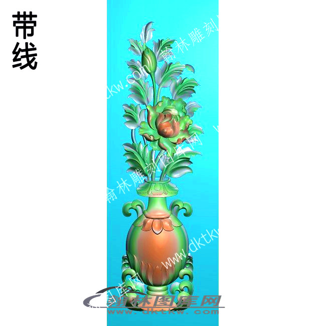 藏式牡丹花瓶带线精雕图(ZSJJ-07-31).jpg