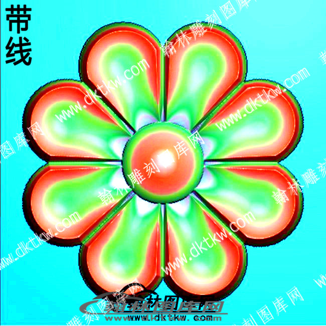 藏式简单洋花2精雕图(ZSYH-02-02).jpg