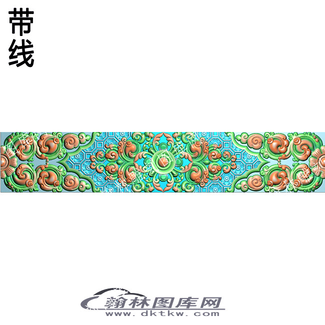 藏式家具 长短床花有底纹带线精雕图(ZSJJ-10-18).jpg