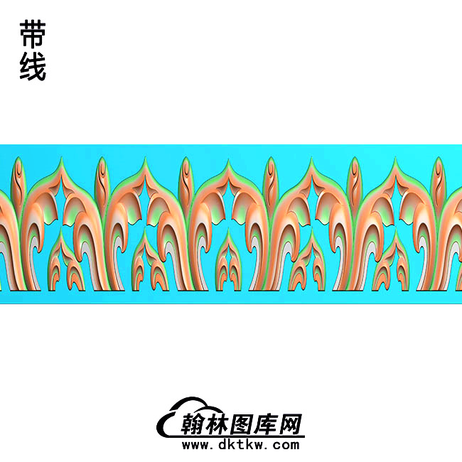 藏式家具牙板围板带线精雕图1(ZSJJ-10-32).jpg