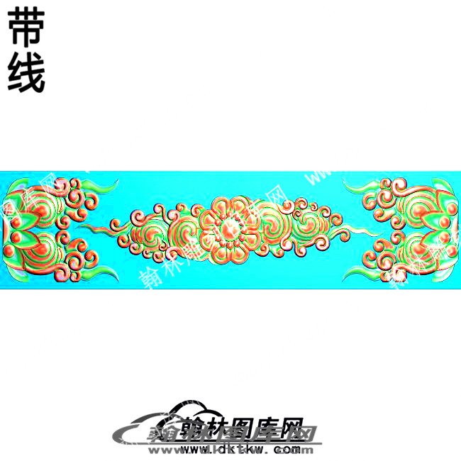 藏洋花长条围板牙板带线精雕图(ZSJJ-10-45).jpg