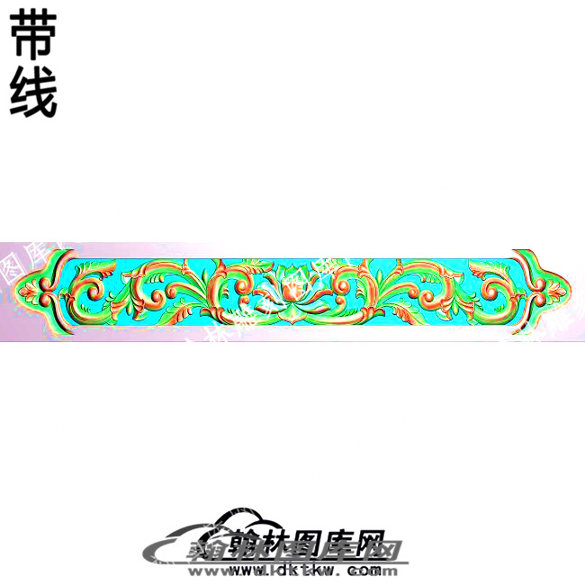 古建荷花横梁带线精雕图(ZSJJ-10-46).jpg