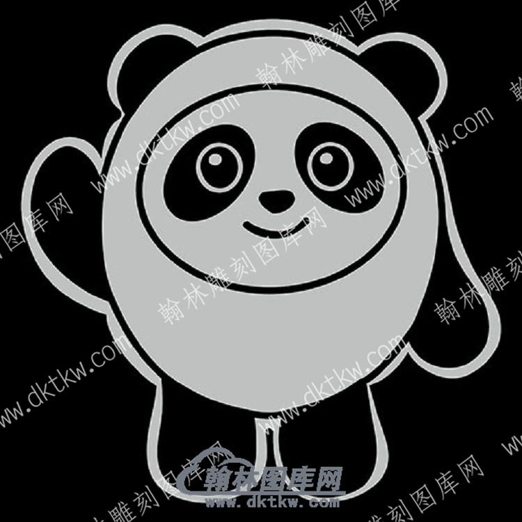墓碑其它冰墩墩线雕图（MBQT-084).jpg