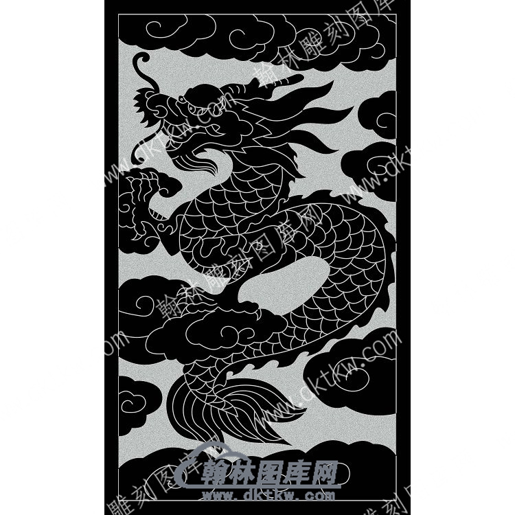 墓碑其它龙线雕图（MBQT-053).jpg