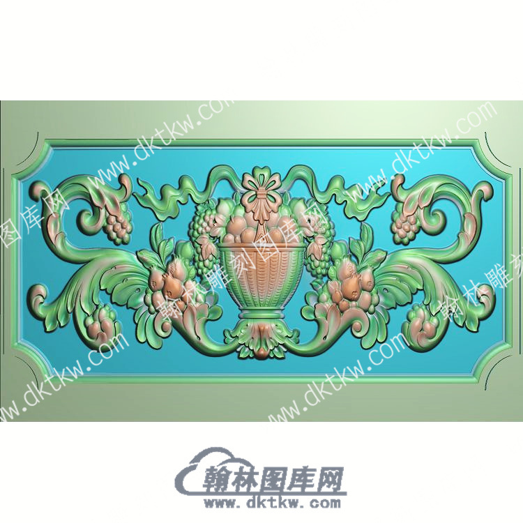 欧式长方形果篮洋花精雕图（OSQT-024）.jpg