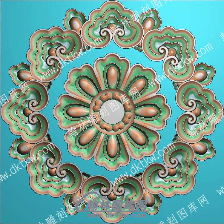 欧式洋花圆花精雕图（OSYH-554）.jpg