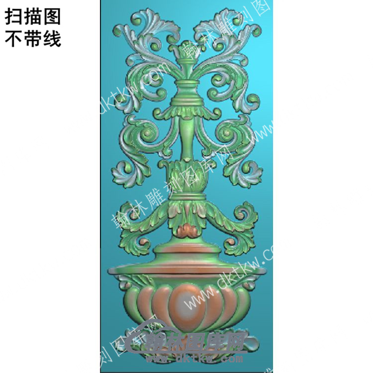 欧式方形洋花精雕图（OSYH-429）.jpg