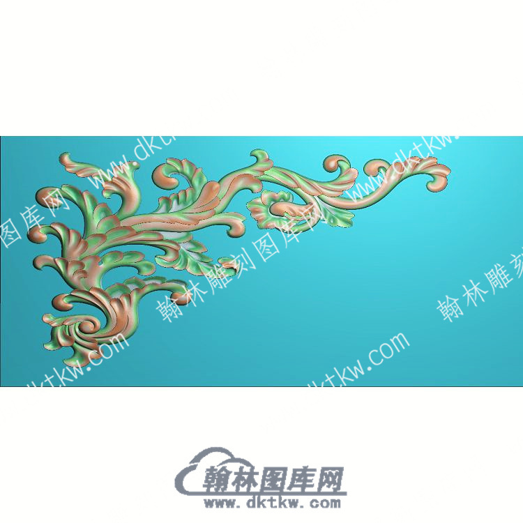 欧式洋花角花精雕图（OSYH-093）.jpg