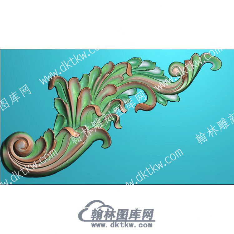 欧式洋花角花精雕图（OSYH-094）.jpg