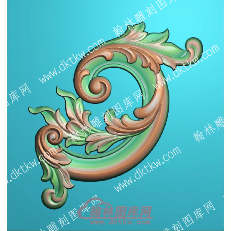 欧式洋花角花精雕图（OSYH-106）.jpg