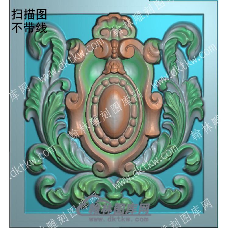 欧式冒顶洋花精雕图（OSYH-358）.jpg