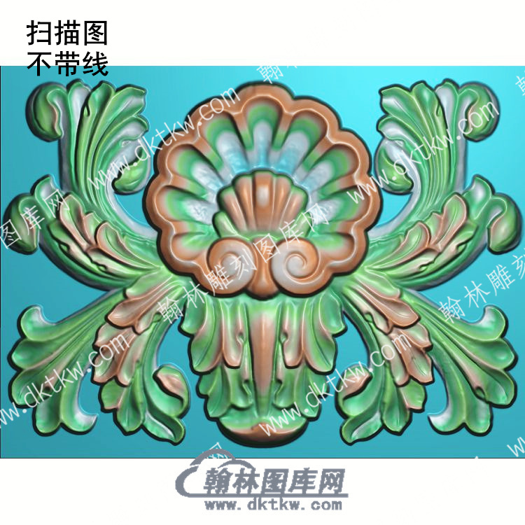 欧式冒顶洋花精雕图（OSYH-381）.jpg