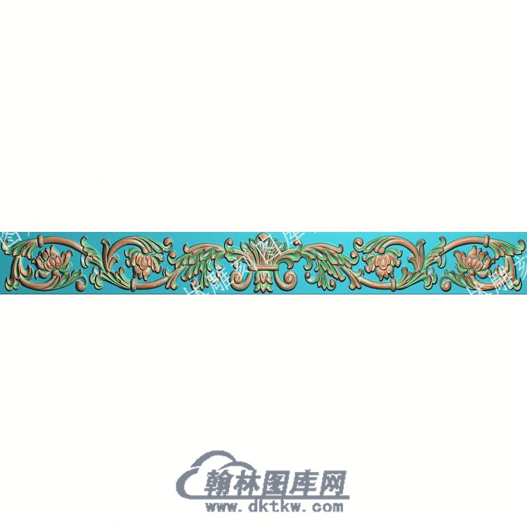 欧式冒顶长条洋花精雕图（OSYH-412）.jpg