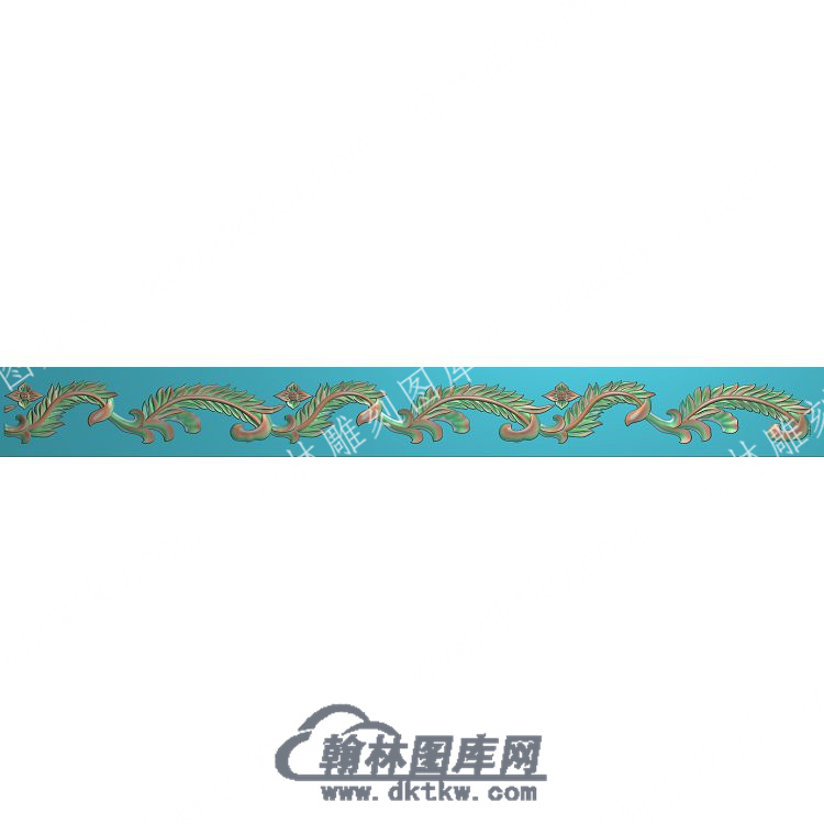 欧式长条洋花精雕图（OSYH-058）.jpg