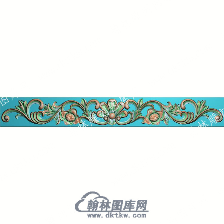 欧式长条洋花精雕图（OSYH-156）.jpg