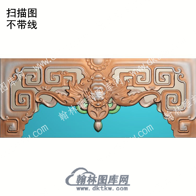 中式蝙蝠回纹精雕图（ZSDW-028）.jpg