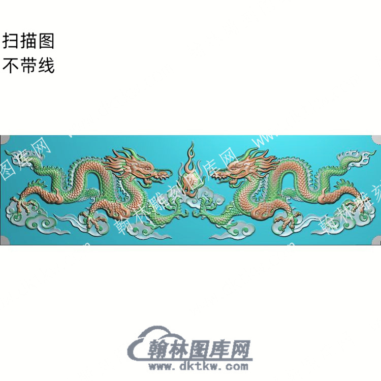 中式双龙戏珠精雕图（ZSDW-132）.jpg